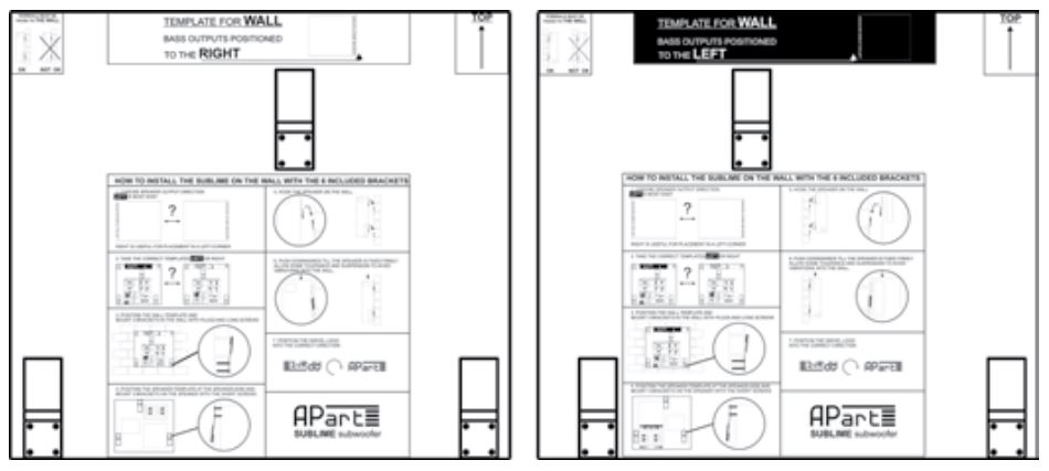 APart SUBLIME-W Wall acoustics - Wall template