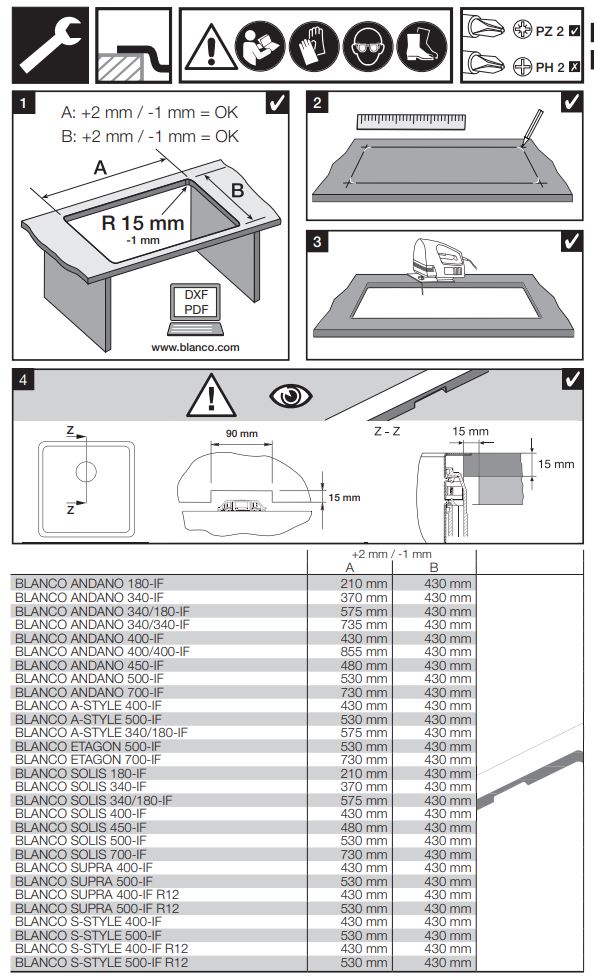 BLANCO 526114 Kitchen Sink Instructions - How to use