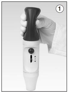 BRAND Macro Pipette Controller Instruction Manual - Compress the suction