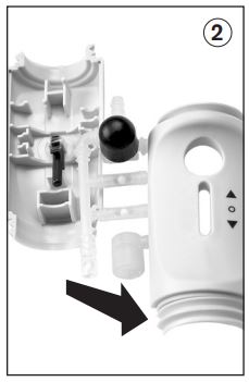 BRAND Macro Pipette Controller Instruction Manual - Take off the upper part of the housing