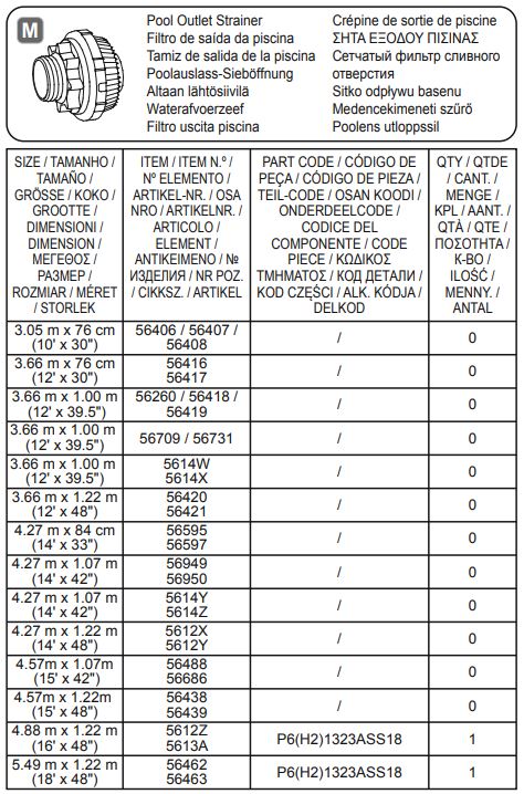 Bestway 488x122cm Power Steel Swim Vista Instruction Manual - STEEL PRO MAX™ M