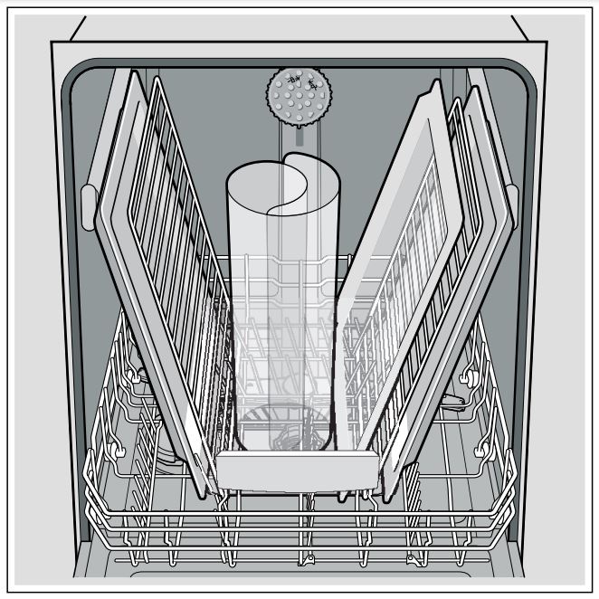 Bosch 800 Series Dishwasher 24'' SHEM78Z55N Stainless steel User Manual - Keep the vent hole on the tub’s left side clear