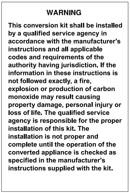 Bosch 800 Series Gas Rangetop 36'' RGM8658UC Stainless steel User Manual - Warning