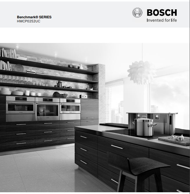 Bosch Benchmark® Speed Oven 30'' HMCP0252UC Stainless Steel User Manual - Bosch Benchmark® Speed Oven 30'' HMCP0252UC Stainless Steel