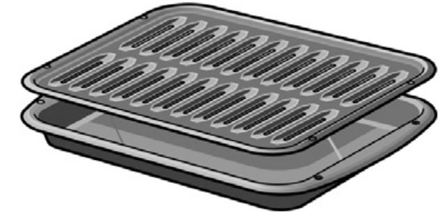 Bosch Benchmark® Speed Oven 30'' HMCP0252UC Stainless Steel User Manual - Broil pan and grid