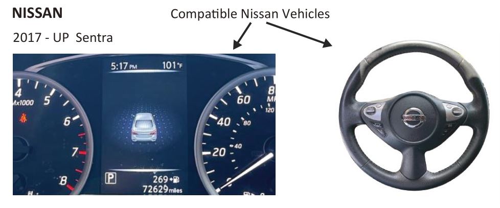 CRUX SWRNS-63S Radio Replacement with Steering Wheel Control Retention for Select NISSAN Vehicles - VEHICLE APPLICATIONS