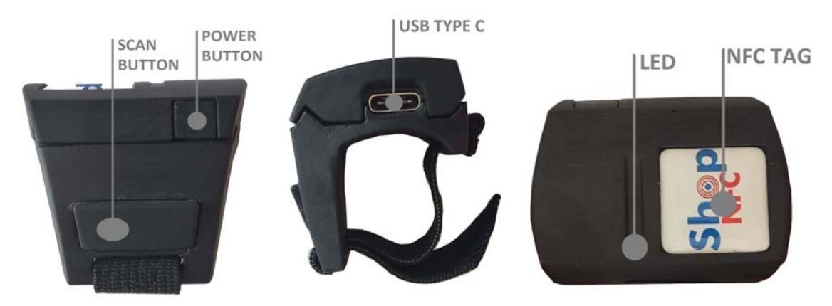 EYOYO Bluetooth LE Scanner Trigger User Guide - Product Overview