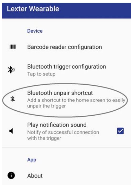 EYOYO Bluetooth LE Scanner Trigger User Guide - Widget
