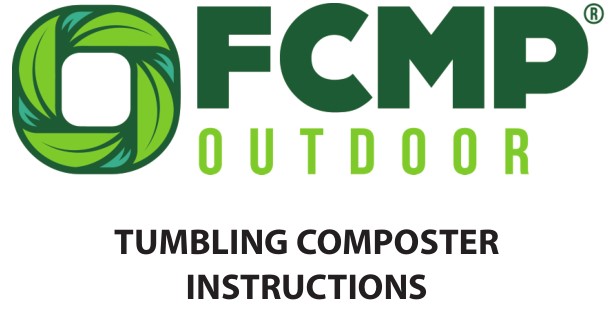 FCMP OUTDOOR IM 4000 Tumbling Composter Instructions