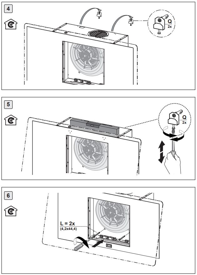 FRANKE IMPRESS 603 60 cm Wall Cooker Hood Instruction Manual - How to use