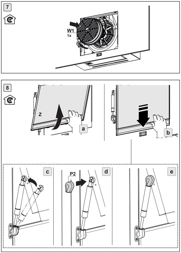 FRANKE IMPRESS 603 60 cm Wall Cooker Hood Instruction Manual - How to use