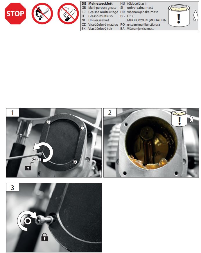 Gude GPR 821 PRO Petrol Post Driver Instruction Manual - Cleaning