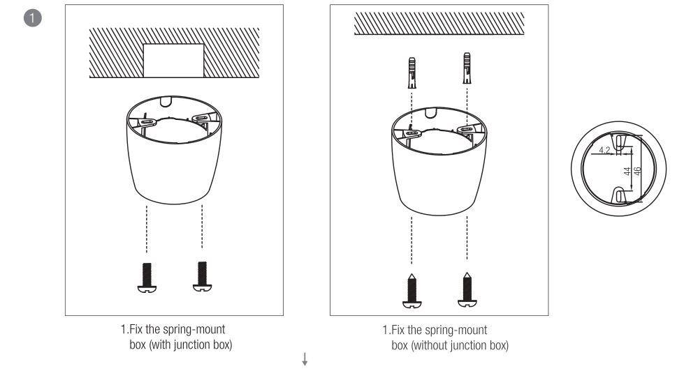 HYTRONIK HA03 Spring-mount Box - Figure 1