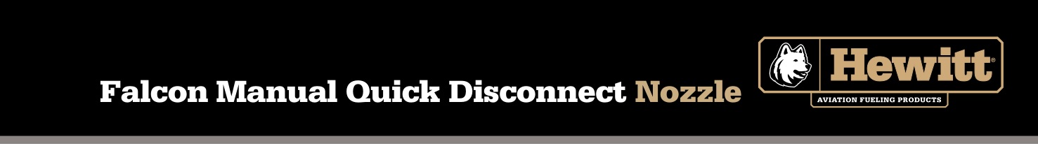 Hewitt 13731218N Falcon Nozzle User Guide