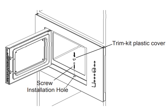 INSTALLING THE MICROWAVE