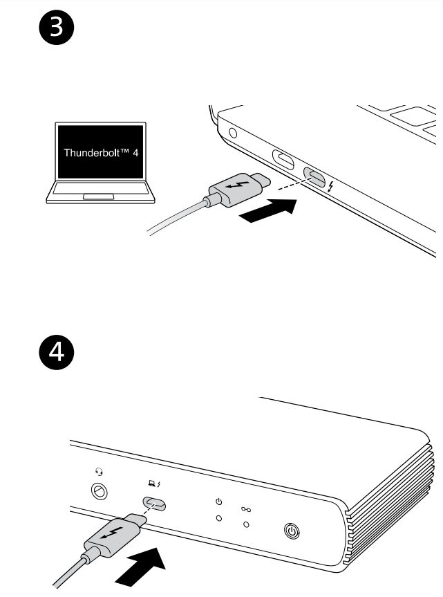 Kensington SD5780T Thunderbolt 4 Dual 4K Docking Station Installation Guide - How to use