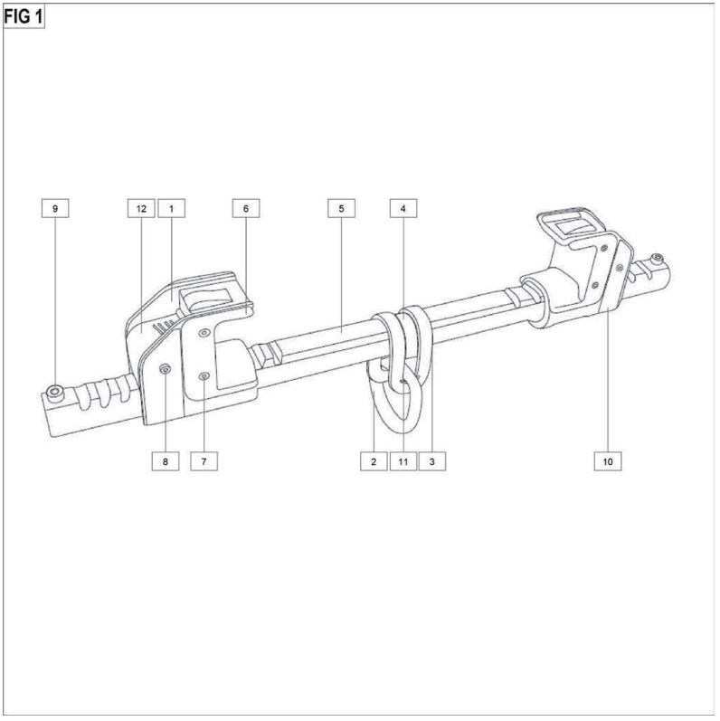 MSA 10176851 Workman FP Stryder Beam Anchor User Manual - Fig 1