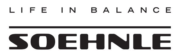 SOEHNLE 66225 Page Aqua Proof Kitchen Scale Instructions