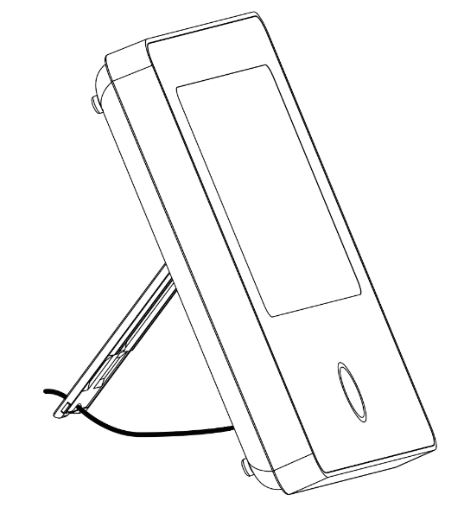 SOUJAMAO Smart Security Panel Kit - Placed on the Desktop