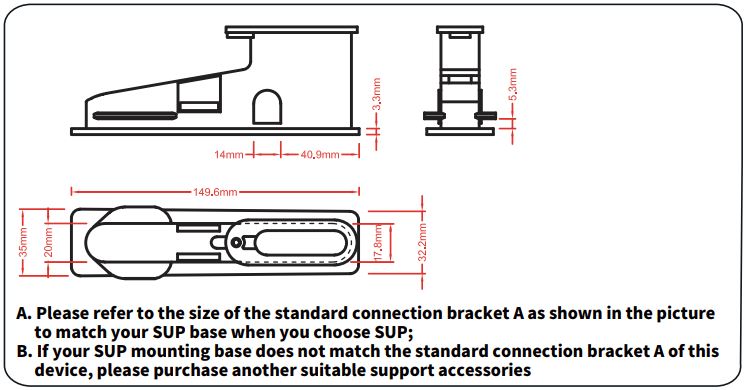 STERMAY M1 Underwater Scooter User Manual - Installed on position after the Flexible Button pop out