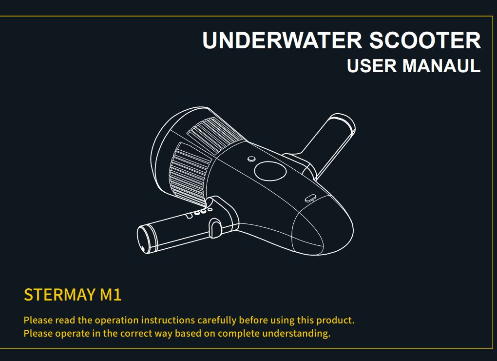STERMAY M1 Underwater Scooter User Manual