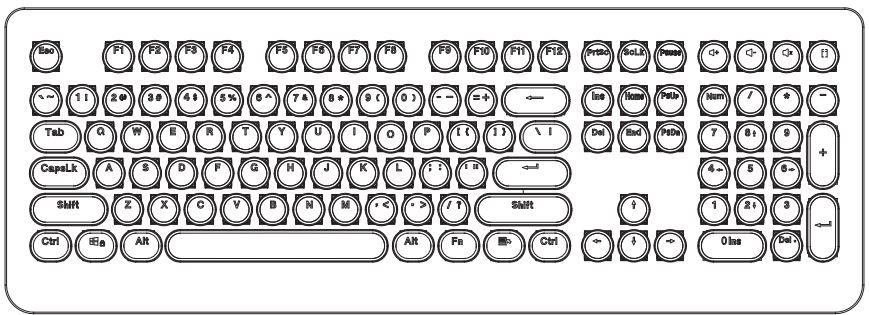 STOGA MK9 Mechanical Keyboard User Manual - MK9 Mechanical Keyboard