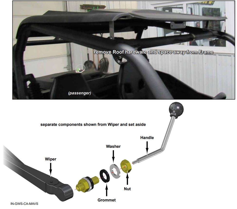 SUPERATV Glass Windshield for Can Am Maverick Trail Instruction Manual - Product Overview