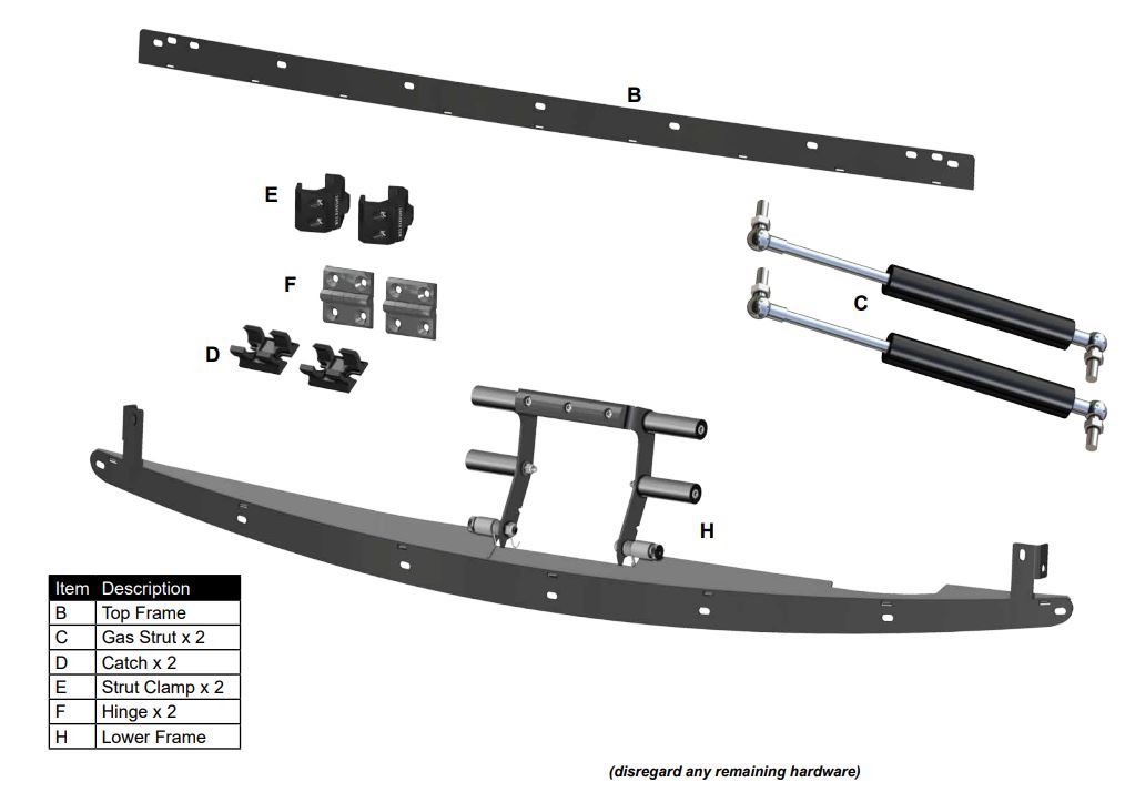 SUPERATV Polaris Ranger XP 900 Scratch Resistant Flip Windshield Instruction Manual - Product Overview