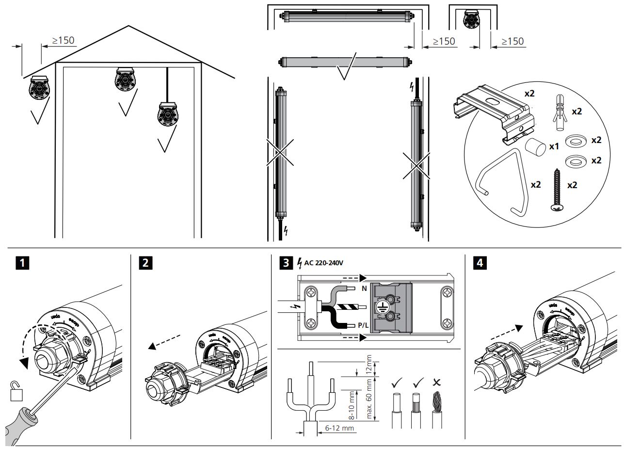 SYLVANIA IS16273A START Waterproof Slim Instructions - How to use