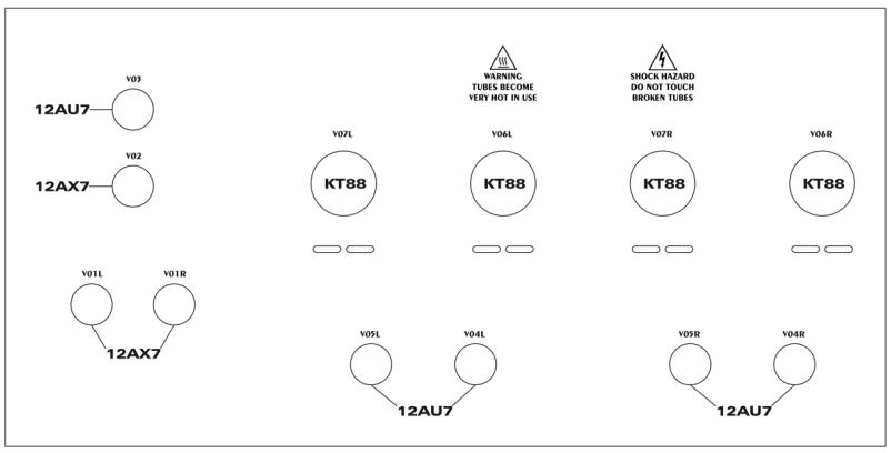 VAC Sigma 170i iQ Integrated Amplifier Instruction Manual - VAC can test tubes for concerned customers