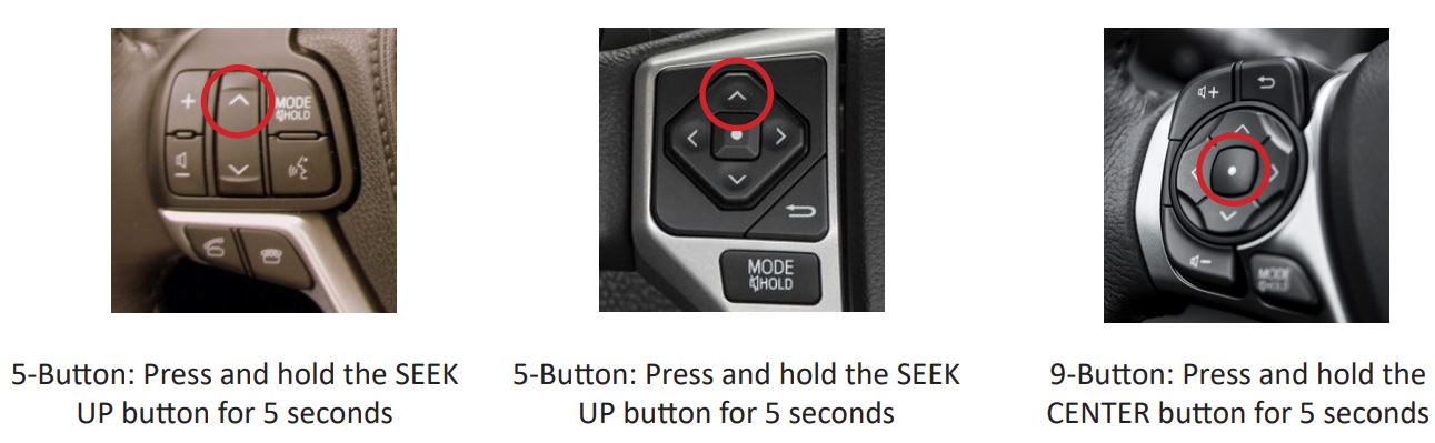 WVITY-01 Wi-Fi Connectivity for Select Toyota & Scion Vehicles 2012-2018 User Manual - ACTIVATING & DEACTIVATING THE VIM FEATURE