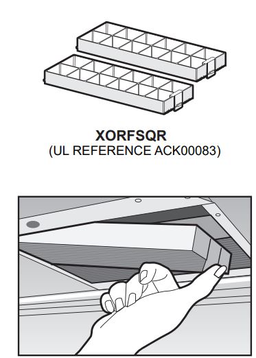 XO Appliance XOJ30SC 30 Inch Wall Mount Chimney Range Installation Guide - CHANGING THE CARBON FILTERS