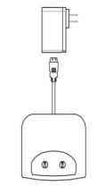 Yealink W79P Cordless DECT Base Ruggedized Handset User Manual - Set up the Charger Cradle