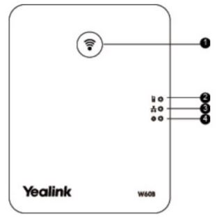 Yealink W79P Cordless DECT Base Ruggedized Handset User Manual - W70B BASE STATION FEATURES