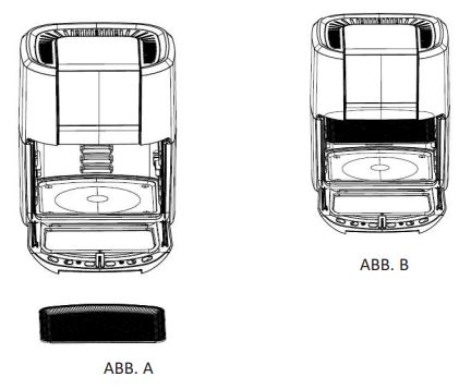 deco chef DCAIRD12BLK 12.7QT Digital Air Fryer Oven, with 3 Racks Instruction Manual - Place Air Flow Racks into Unit