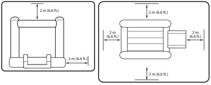 little tikes 487699 Fire Truck Bouncer Instruction Manual - Clear an indoor area