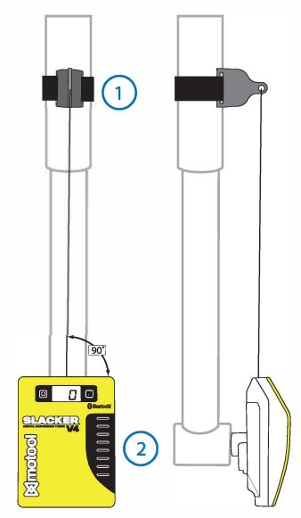 motool SLACKER V4 Digital Suspension Tuner User Guide - Forks