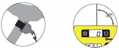 motool SLACKER V4 Digital Suspension Tuner User Guide - Make sure you snug the cinch strap付mly