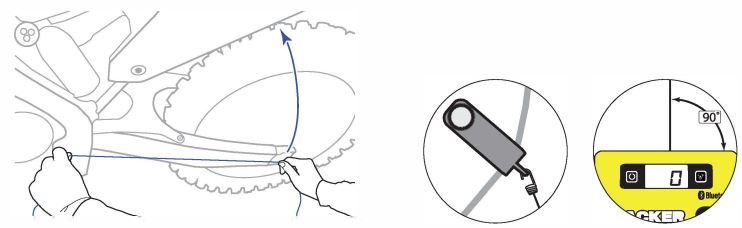 motool SLACKER V4 Digital Suspension Tuner User Guide - To find the a『c of the axle
