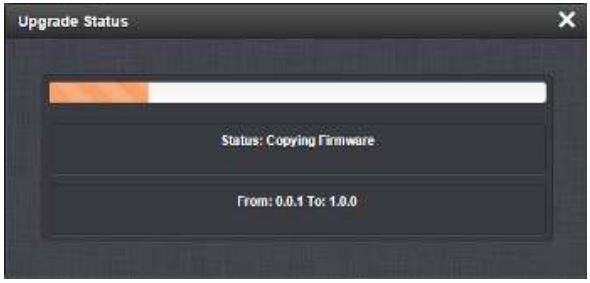 orolia SecureSync 2400 Time & Frequency Reference Solution Installation Guide - Click Submit to carry out the update