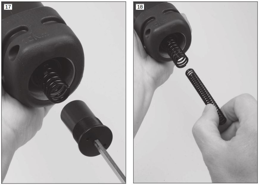 ottobock 3R80 Modular Knee Joint Instruction Manual - Fig 17,18