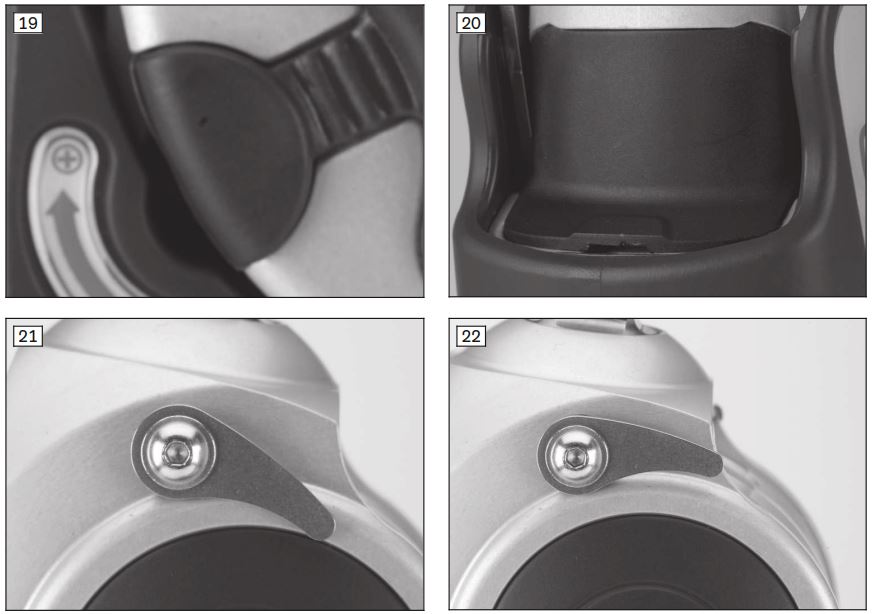 ottobock 3R80 Modular Knee Joint Instruction Manual - Fig 19,20,21,22