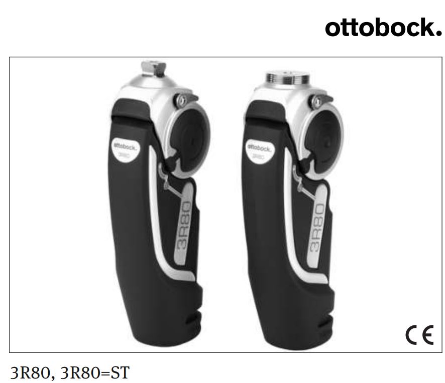 ottobock 3R80 Modular Knee Joint Instruction Manual