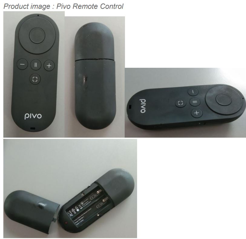 pivo Remote Control 2.0 Auto Tracking Smartphone Pod User Manual - Pivo Remote Control