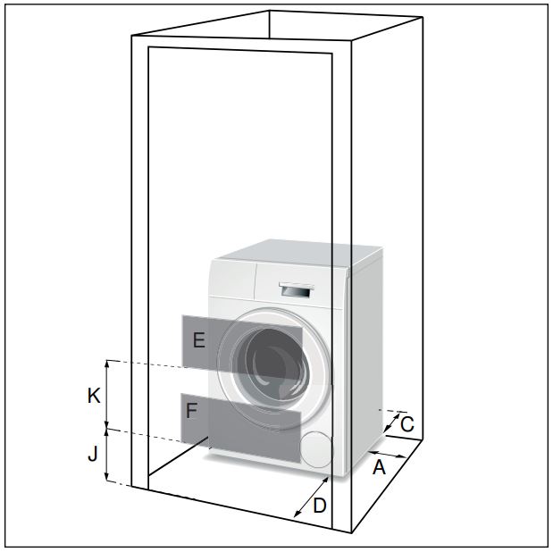 500 Series Compact Washer 1400 RPM WAW285H1UC User Manual - Stand alone (shown) or Side-by-Side