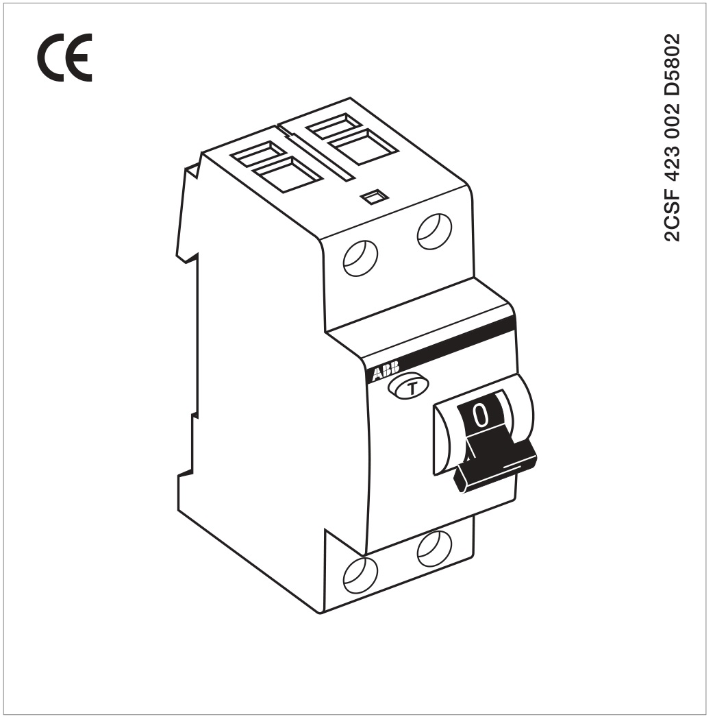 ABB FH200A Residual Current Circuit Breaker - overview