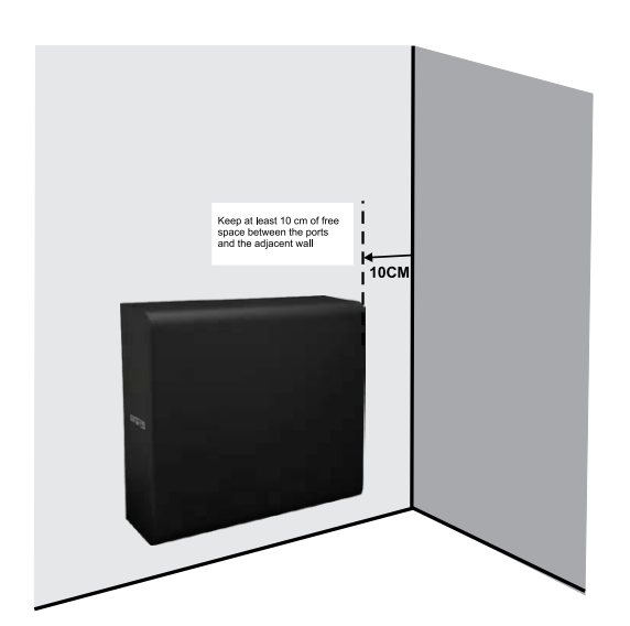 APart SUBLIME-W Wall acoustics Corner mounting