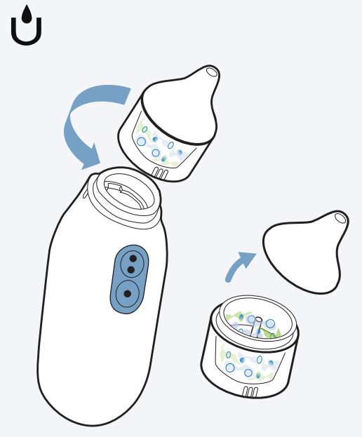 BRAUN Nasal Aspirator 1 User Guide - How to use