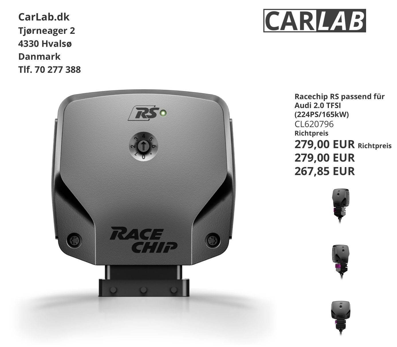 CARLAB RS Racechip User Manual