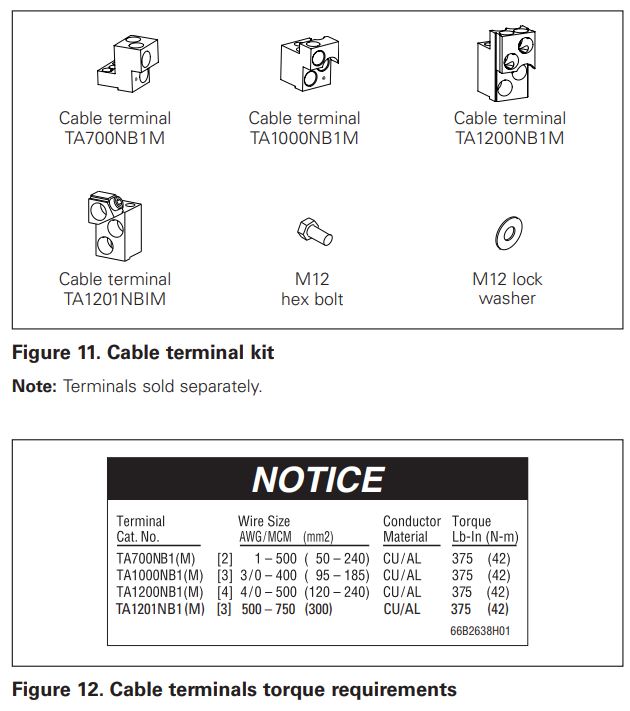EATON IL0131123EN NRX Type NF Bus Extension Kit Instruction Manual - Figure 11,12